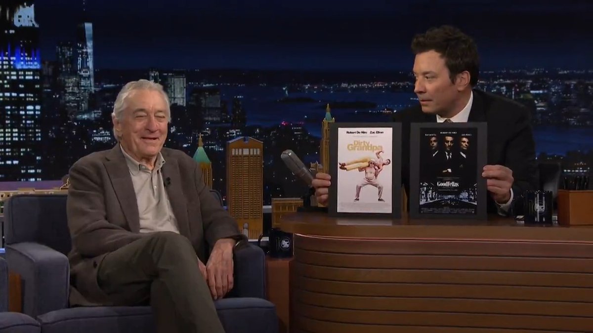 Robert De Niro picks which Robert De Niro movie everyone should watch tonight 🤣 #FallonTonight