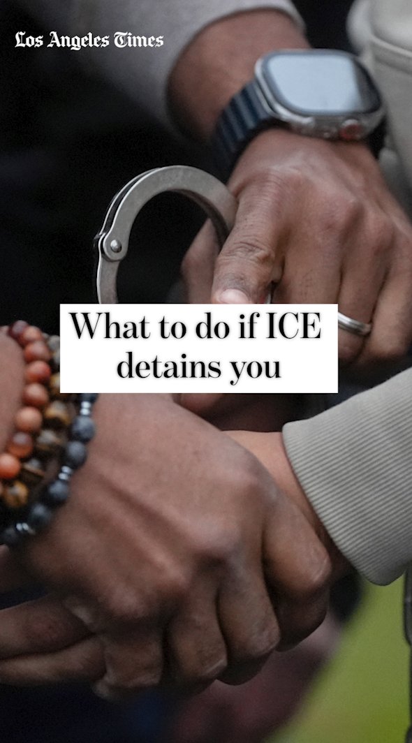 As the number of immigration raids has increased across Southern California over the last week, there are more questions than ever about how to handle an interaction with federal agents. Here is what you can do if you or a loved one gets detained by ICE: