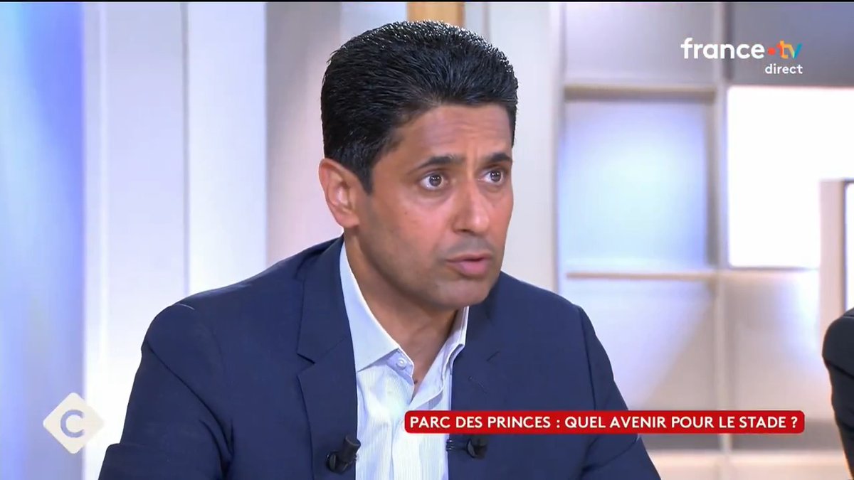 Nasser Al-Khelaïfi a un message à Anne Hidalgo...⬇️ "Si on n’est pas les bienvenus dans notre stade, on va chercher une autre solution. (...) Valérie Pécresse comprend l’importance que cela représente pour le club.”