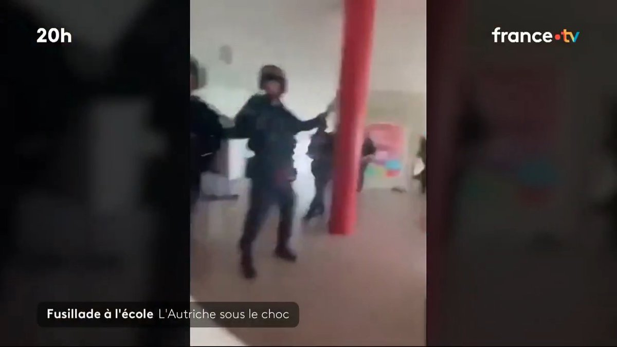 🇦🇹 Autriche : une fusillade dans une école fait 10 morts, dont des enfants À Graz, un homme de 21 ans a ouvert le feu sur les autres élèves et les enseignants avant de retourner l’arme contre lui. #JT20h