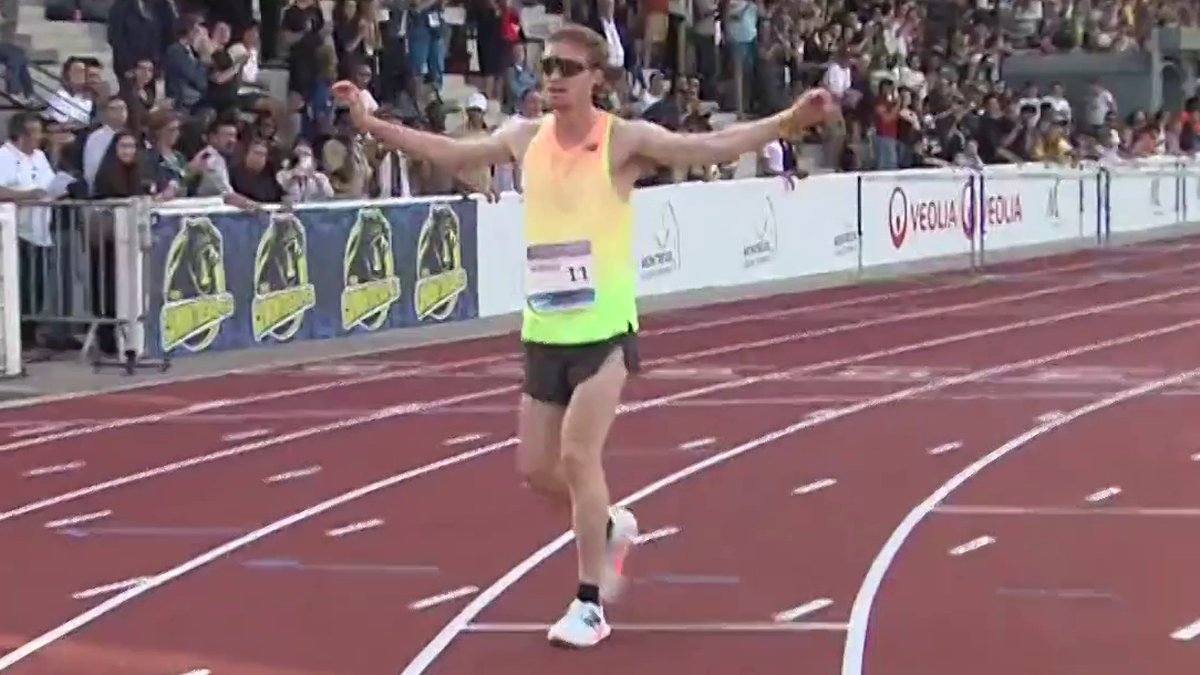 🚨 𝗥𝗘𝗖𝗢𝗥𝗗 𝗗𝗘 𝗙𝗥𝗔𝗡𝗖𝗘 ! 🚀 😮 Sur les bases du record du monde jusqu'à mi-chemin, Gabriel Bordier explose le chrono national de référence de plus de 14 secondes sur 5000 m marche en 18'02"38 (ancien : Yohann Diniz avec 18'16"76 en 2014). 🩺 Le futur médecin qui suit une dernière année de spécialisation en rhumatologie à Angers signe le deuxième meilleur temps de l'histoire derrière l'Italien Francesco Fortunato (17'55"65 en 2025) 👏 💻 Suivez le #PremiumAthléTour en 𝗗𝗜𝗥𝗘𝗖𝗧 𝗚𝗥𝗔𝗧𝗨𝗜𝗧 sur et