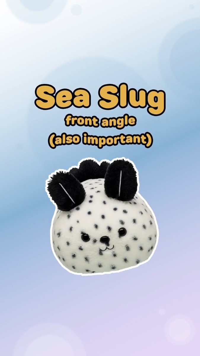 Who knew toxic sea slugs could be so cute? With its round body, spotted black and white fur, and plush appendages, our new Sea Bunny plush is the perfect friend for making a splash​. US: UK: #thestuffyoulove