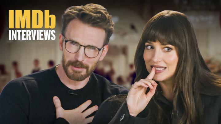 #Materialists stars Dakota Johnson and Chris Evans get candid about their new film, opening up about their instant friendship on set, hilarious behind-the-scenes moments, and the joys of working alongside Pedro Pascal.