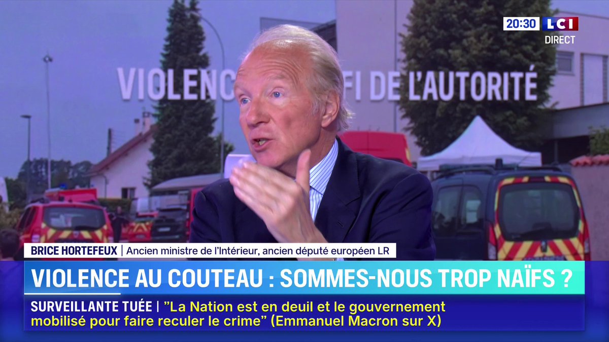 🔴 Surveillante tuée à Nogent 🗣️ Brice Hortefeux : "On paye aujourd'hui en réalité les conséquences de mai 68 (...) et la question de l'immigration, la diversité de la population qui arrive avec une culture qui peut être différente."