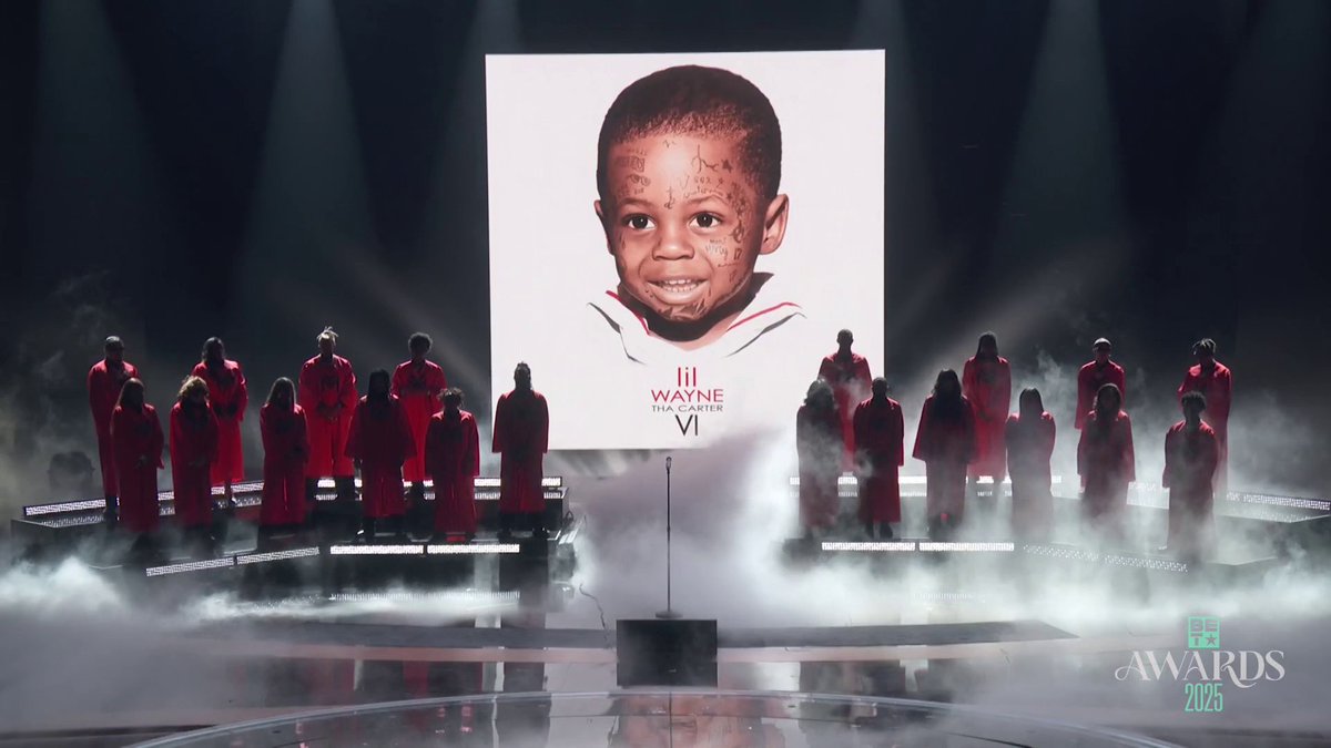 IT'S WEEZY F BABY. #LilWayne lit up the #BETAwards stage, reminding us why he's one of the greatest to ever do it. A trailblazer, a lyricist, and a game-changer— we salute Wayne for a career that redefined and continues to shape hip-hop. 🔥 Don't miss the #BETAwards encore this THURSDAY, June 12th at 10/9c.