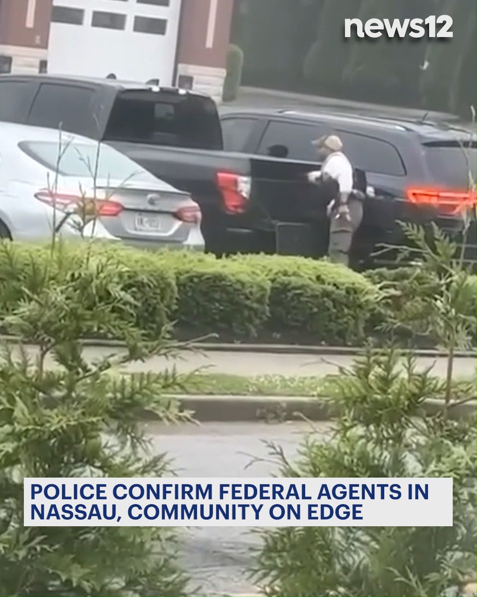 DEVELOPING: News 12 has also received video of what community advocates say are ICE agents in Suffolk County.