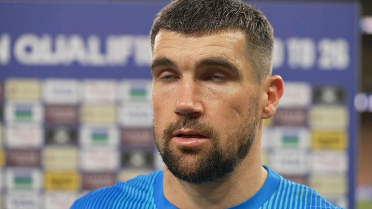 “It’d nice if I can work out how to freeze time.” 🥹 An emotional Maty Ryan reacts to #FIFAWorldCup qualification and his 100th cap for the Subway #Socceroos 💚💛 #KSAvAUS