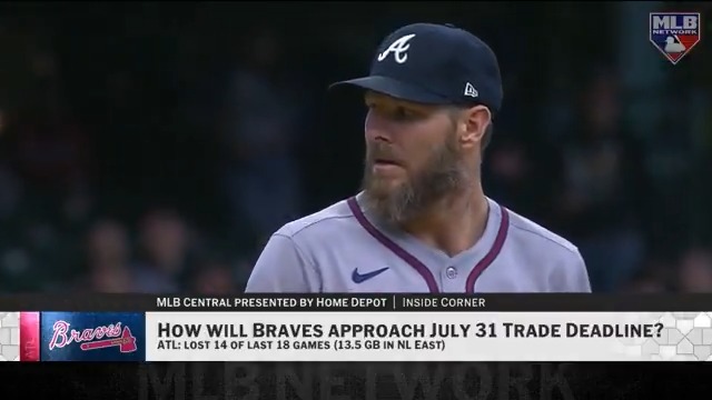 The Braves are 4-14 in their last 18 games and 12.5 back in the NL East 📊 How will they approach the July 31st Trade Deadline? Jon Morosi | #MLBCentral