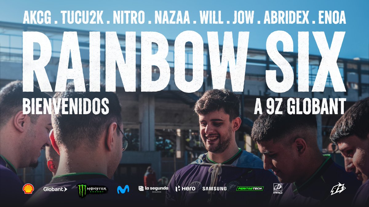 Volvimos para representar a toda una región… Estamos listos para la South American League de Rainbow 6.