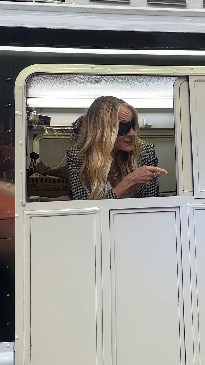 One Cherry Bradshaw cone, please. #AndJustLikeThat