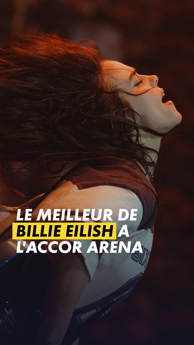Entrée magistrale, scène centrale de folie, interludes au piano : on vous résume le meilleur du concert de Billie Eilish à l’Accor Arena de Paris. ❤️🔥