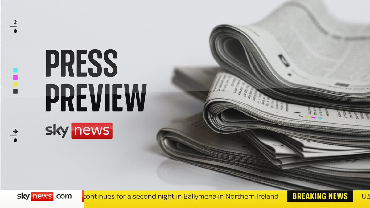 What's on Wednesday's front pages? 🗞️ Sky's Barbara Serra is joined by Sonia Sodha and Theo Usherwood for a first look at tomorrow's top stories. #SkyPapers ➡️ 📺 Sky 501, Virgin 602, Freeview 233 and YouTube