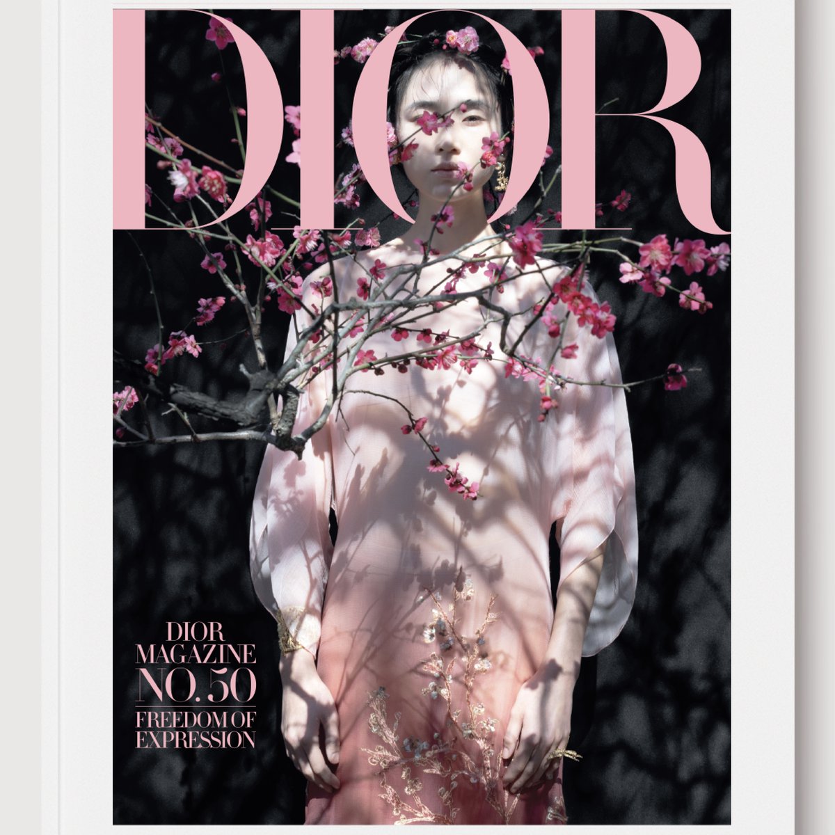 Maria Grazia Chiuri's #DiorFall25 collection is a cross-cultural exploration, featuring kimono-inspired garments evoking Monsieur Dior's reverence for Japanese dress. Discover more in #DiorMagazine 50.