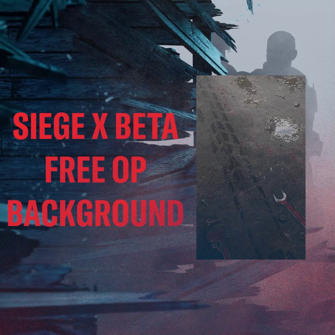 If you've played at least one game of Dual Front during the Siege X Beta, you'll have received this free Operator Background! 🔧