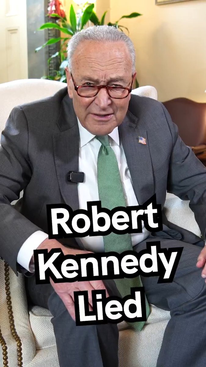 RFK JR. LIED
