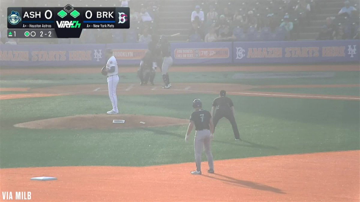 Sean Manaea struck out 4 in his rehab outing tonight for Brooklyn Final line: 2.2 IP, 2 H, 0 R, 1 BB, 4 K, 46 pitches (31 strikes)