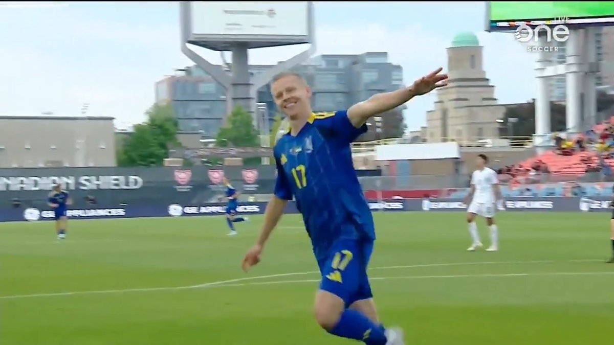 🎥 Zinchenko scored today against New Zealand. 🇺🇦