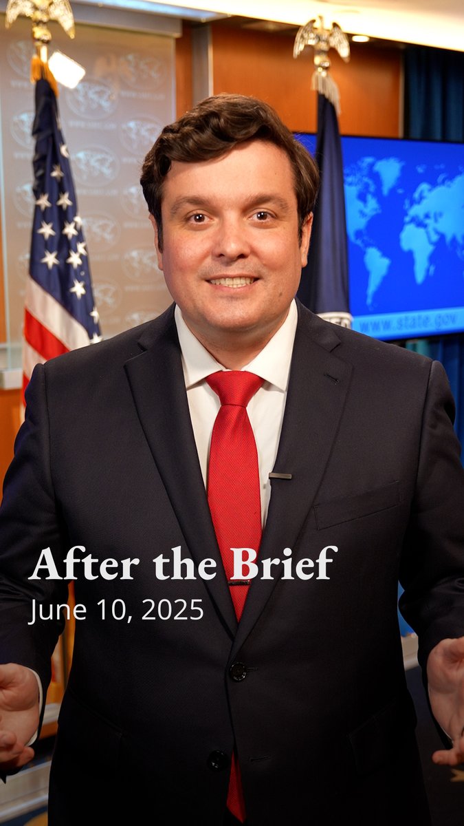 The main takeaway from today’s “After the Brief”: Department of State is determined to help secure our border, keep the American people safe, and put America First.