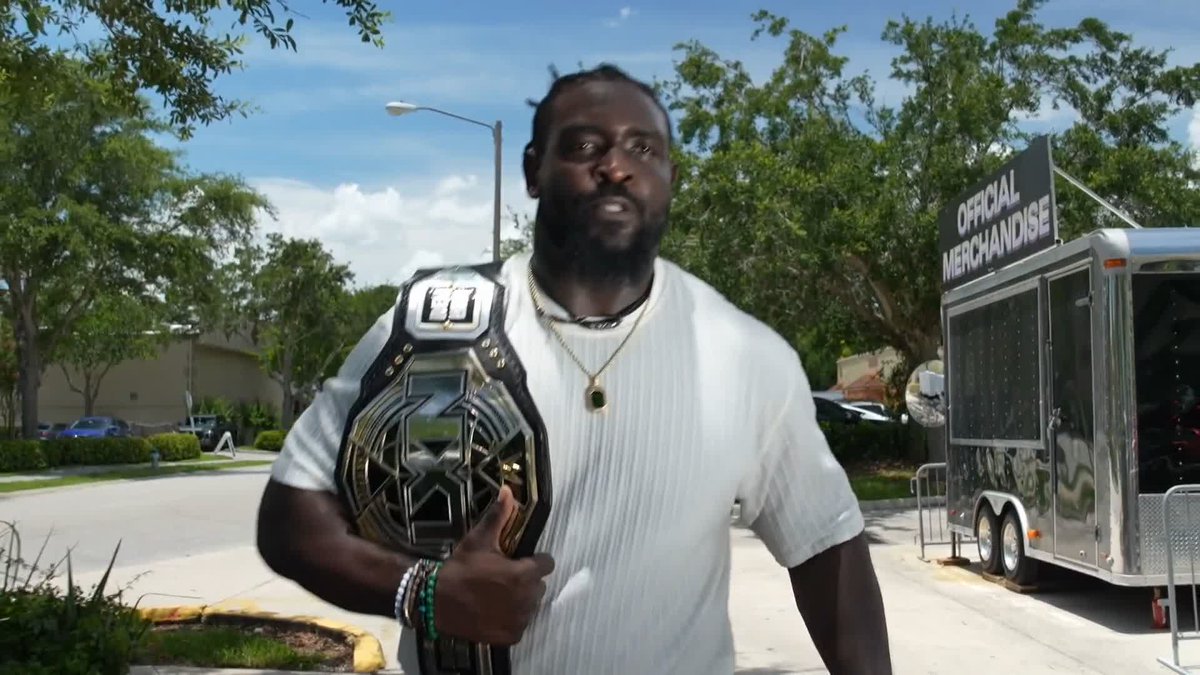😱😱😱 JASPER TROY has attacked Oba Femi wwe in the parking lot! #WWENXT