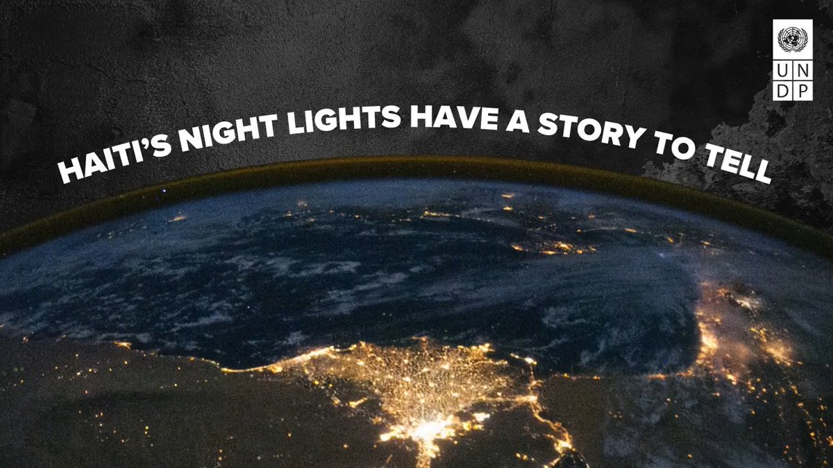 Follow the lights 🛰️💡! In data-scarce Port-au-Prince, nighttime lights offer critical insights into the impact of Haiti's overlapping crises. Learn how PNUD Haïti is leveraging near real-time satellite imagery to guide stabilization & recovery planning: