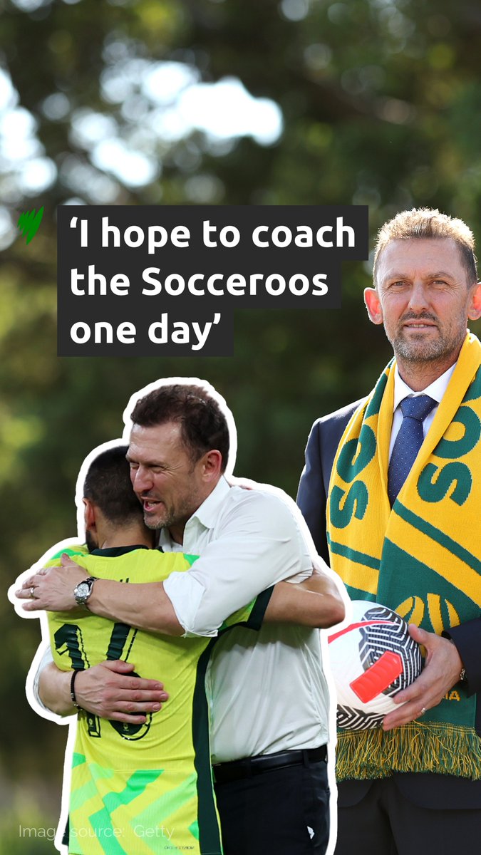 Tony Popovic had a crystal ball in 2008 🔮 Not only did he indeed end up coaching the Socceroos, he’s just taken them to a FIFA World Cup 💛💚