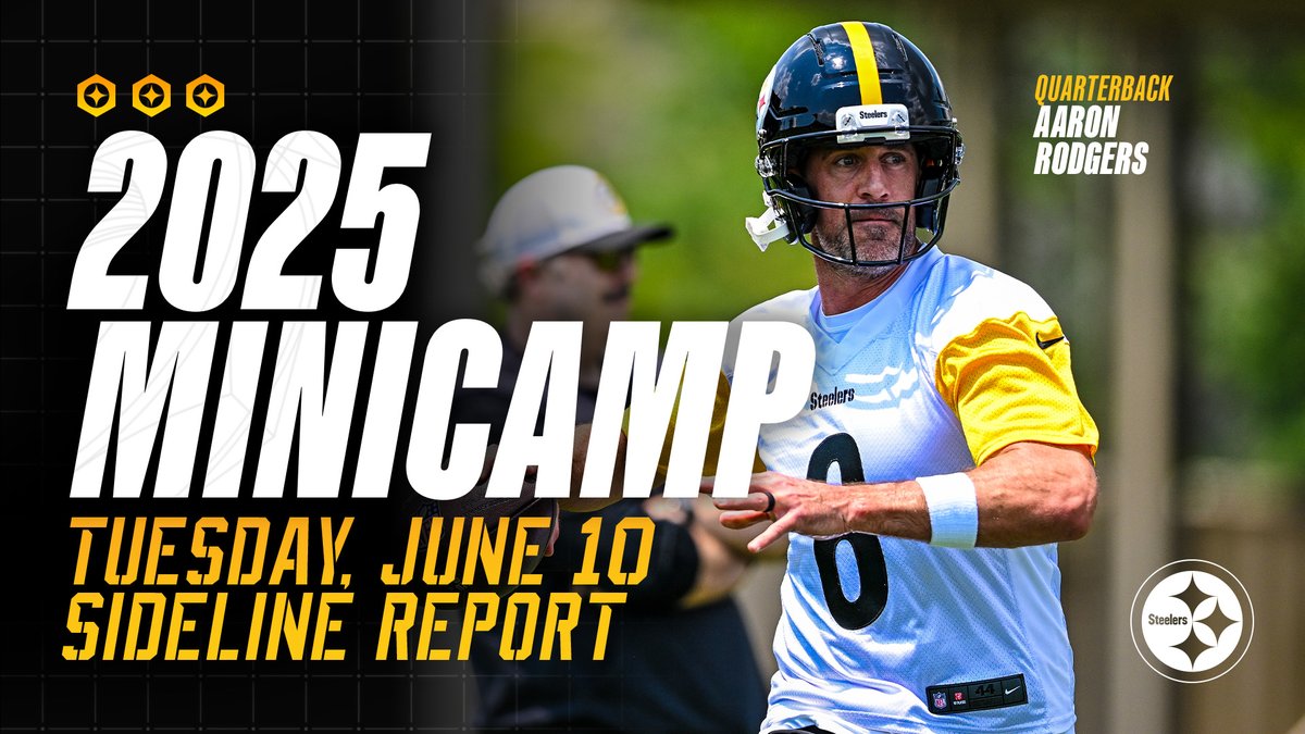 .Missi Matthews & Mike Prisuta recap Aaron Rodgers's first practice as a Steeler and more after Tuesday's minicamp practice: