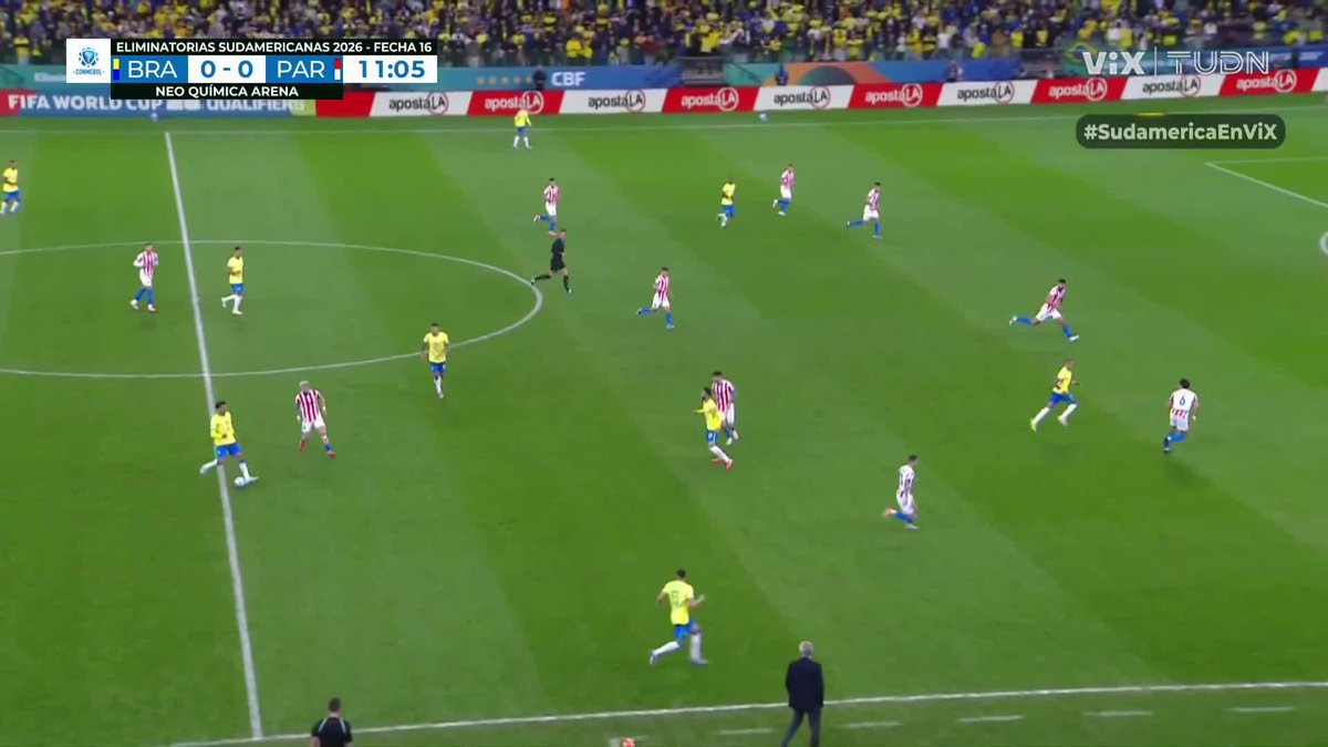 ¡Osote de Vinicius! De no creerse el error del brasileño #EliminatoriasConmebol
