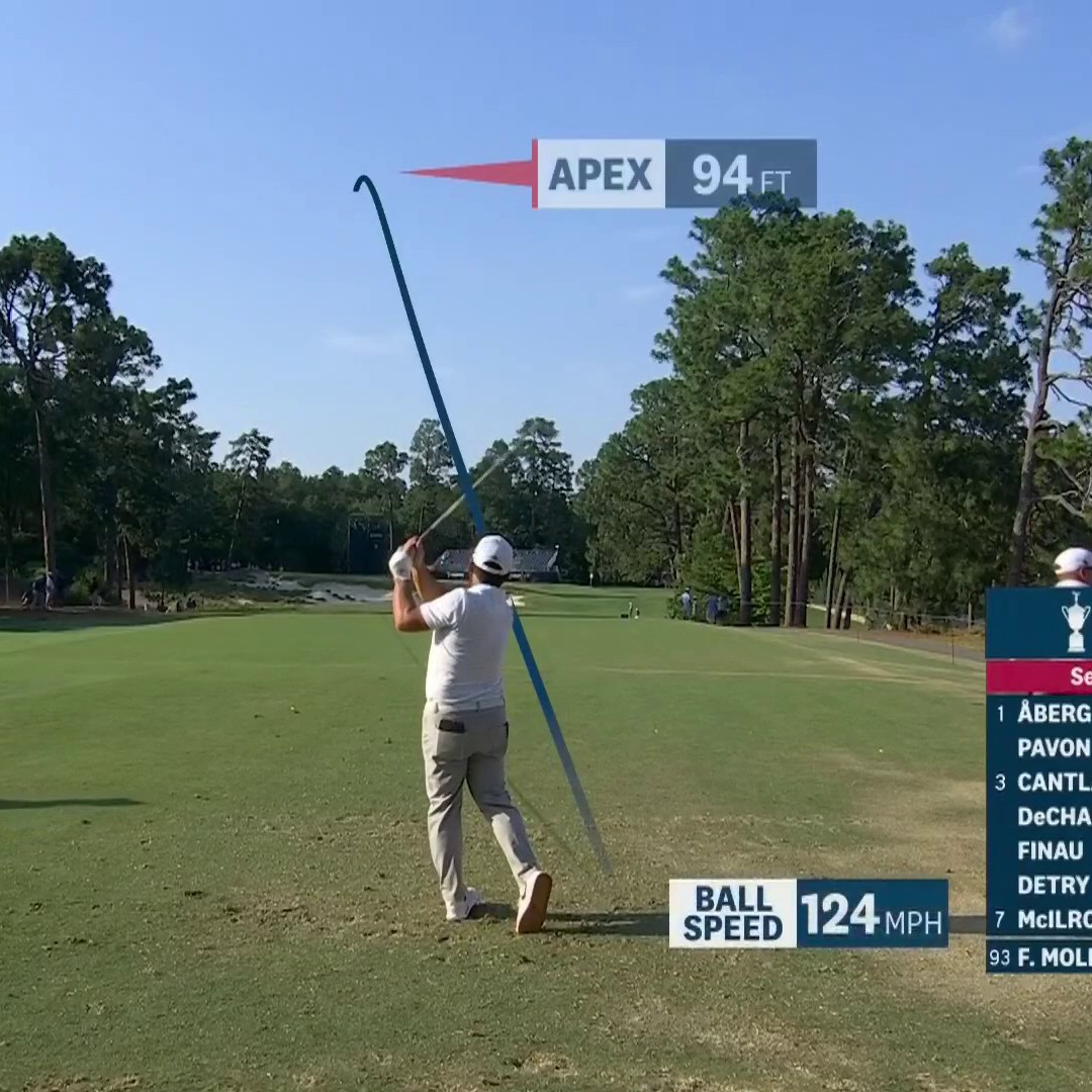 Francesco Molinari needing to make an ace on his last hole to make the cut at the U.S. Open last year and knocking it in was awesome.