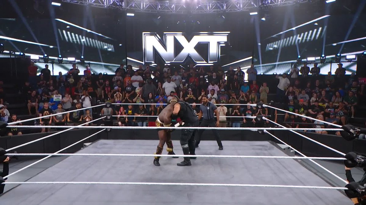🔥 🔥 🔥 Oba Femi wwe is rolling now!! #WWENXT