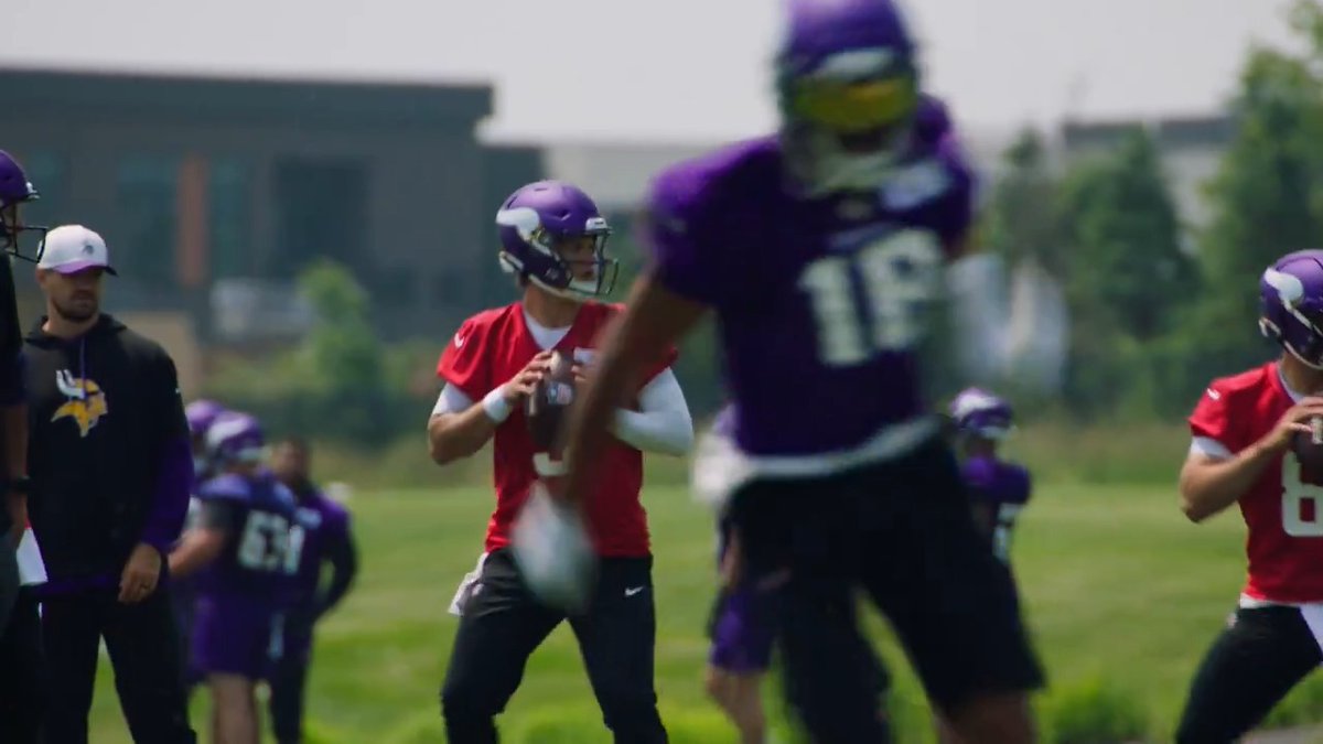 Big things happening at the start of minicamp. #Skol