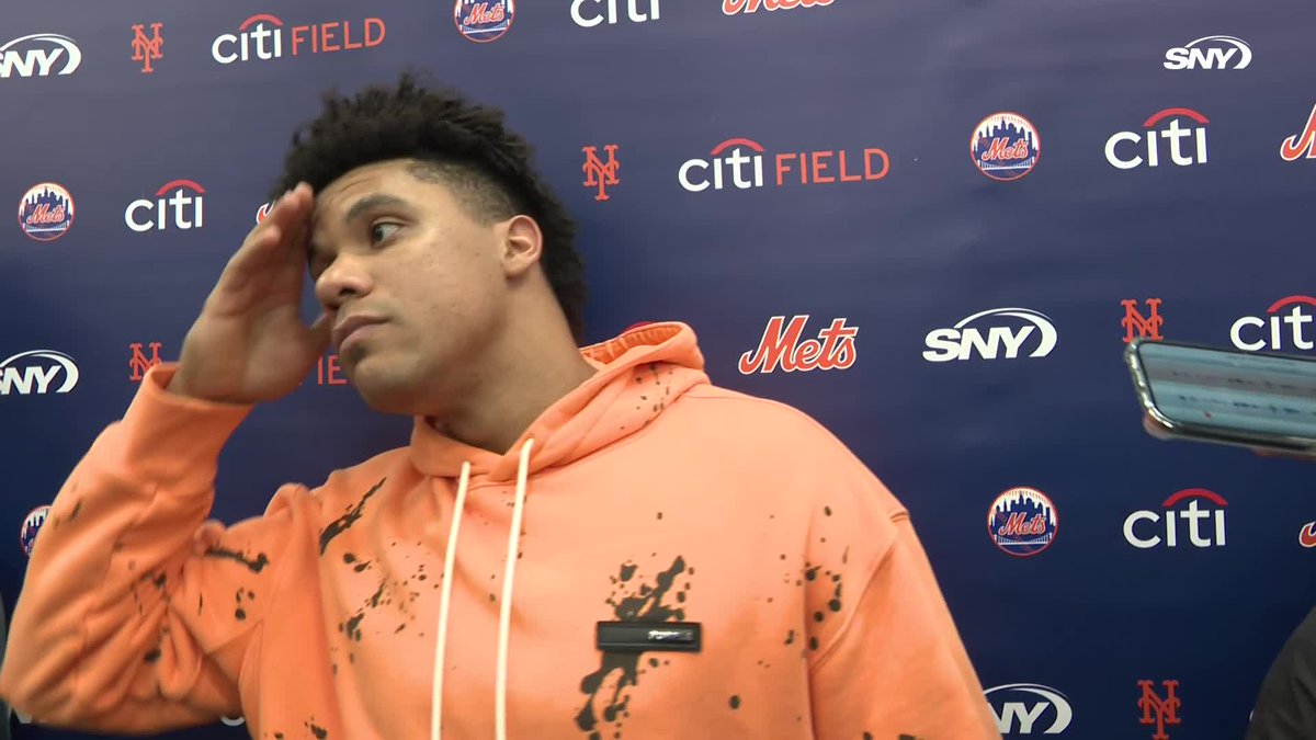 "Just a great swing. Another mistake. I'm waiting for mistakes" - Juan Soto on his home run tonight