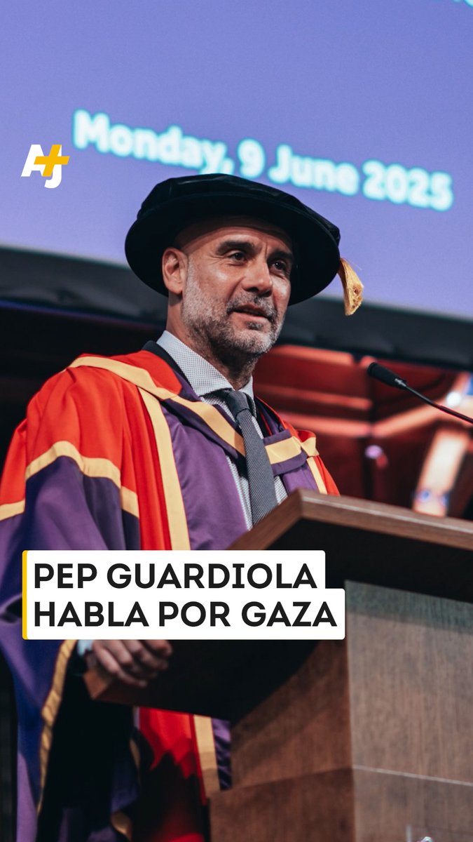 “Es tan doloroso lo que vemos en Gaza”: el entrenador del Manchester City, Pep Guardiola, pronunció un poderoso discurso en apoyo de Gaza.