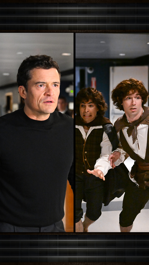 Orlando Bloom, what do your elf eyes see? #LOTR #FallonTonight