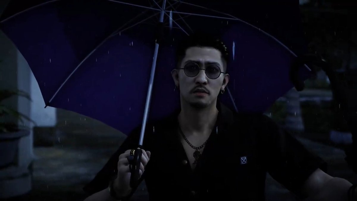 今日は #傘の日☔ 傘といえば「好きになれる人を好きになれたならば」でのこのカラオケ楽曲のワンシーン！ ※尚、昨年は「ハン・ジュンギver.」をお送りしました為、今年は「趙天佑ver.」でお届けします。 #龍が如く