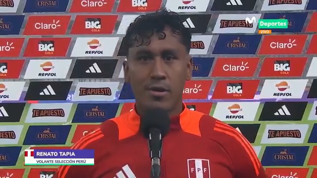 Renato Tapia: "Creo que todo el mundo se dio cuenta que empezamos la eliminatoria muy tarde... Y bueno, aquí estamos, poniendo la cara". 🔥🎙 #LaCasaDeLaSelección ❤ #ClasificatoriasxMDeportes 🌎