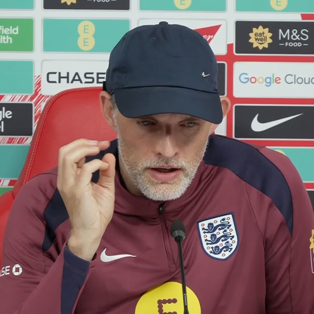 "There's no need to be panic, we will be competitive in September" Thomas Tuchel says he's not worried about his side ahead of the World Cup 🏴