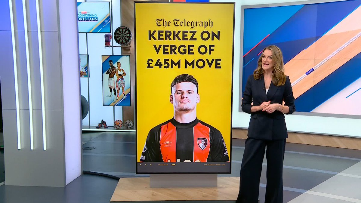 The Mirror are reporting Arsenal are considering a move for Marc Guehi while The Telegraph say Milos Kerkez is on the verge of completing a move to Liverpool 📰