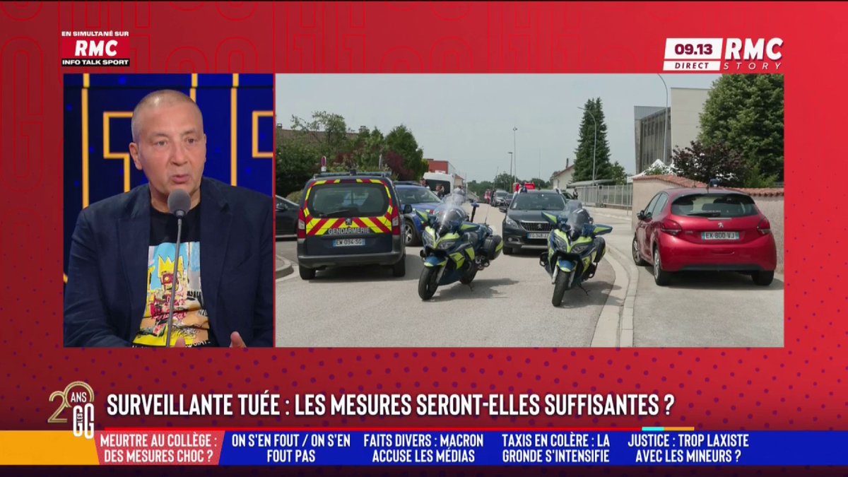 👦 Surveillante tuée 🗣️ Mourad Boudjellal : "Le problème de notre pays, c'est l'incompétence des gens qui prétendent nous gouverner... Le pays est dans une m**** incroyable ! Cet événement, ce n'est que le début... Le pays va péter ! On ne tiendra pas 2 ans..." #GGRMC