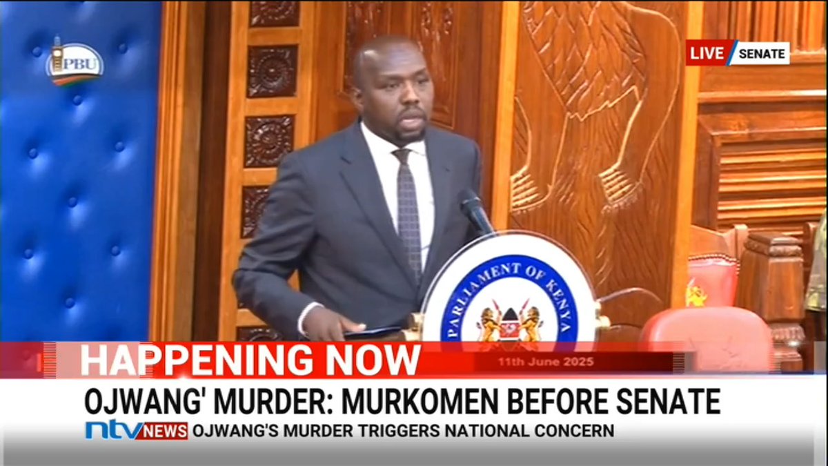 CS Murkomen: I promise the family of Albert Ojwang’, the people of Kenya, and this August House that every effort will be put to make sure justice is served.