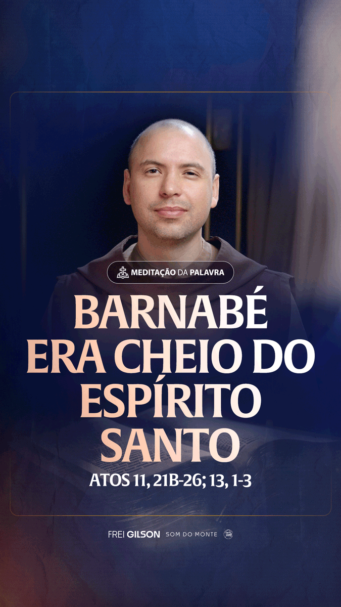 Barnabé era cheio do Espírito Santo | (Atos 11, 21b-26; 13, 1-3) #2373 Passagens Complementares: Atos dos Apóstolos 4,36-37 Atos dos Apóstolos 9,26-27 Atos dos Apóstolos 14,14-15