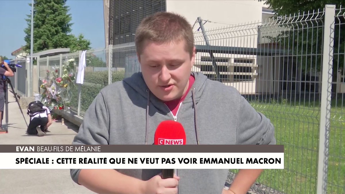 Evan, beau-fils de Mélanie, la surveillante tuée à Nogent : «Quand on a un couteau dans son sac pour poignarder quelqu'un, je pense qu'on ne peut difficilement être considéré comme candide ou un enfant. Quentin devrait être jugé à hauteur de ce qu'il a fait», dans #MorandiniLive