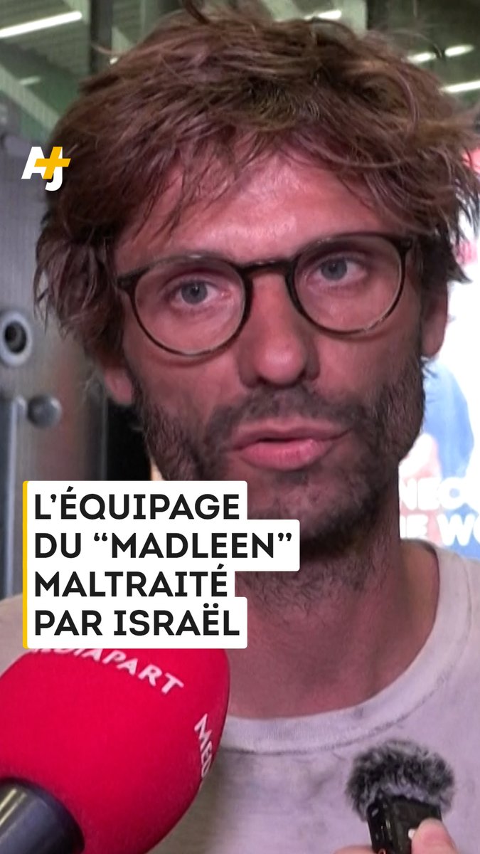 Le médecin français qui se trouvait à bord du “Madleen” dénonce les conditions de détention de l’équipage. Baptiste André était sur le bateau humanitaire arraisonné par l’armée israélienne dans la nuit du 8 au 9 juin 2025.