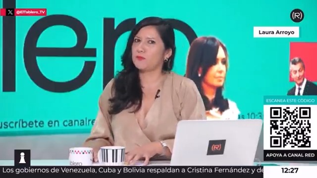 "Cristina Kirchner se salvó de una bala, pero no del lawfare que pretende el mismo resultado" El cierre de Laura Arroyo en El Tablero 👇🏼 📺