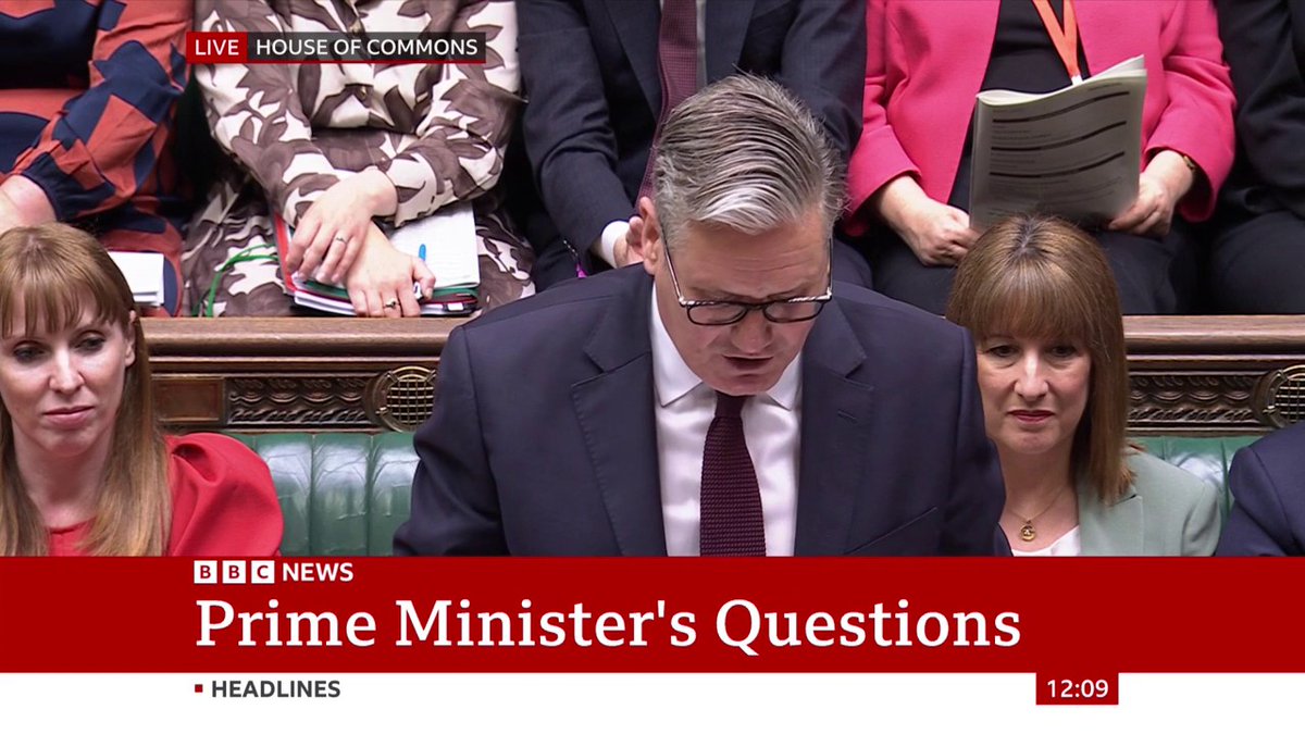 “The PM loves talking about Liz Truss because he wants to hide from his own economic record. Why can’t he admit he made a mistake?” Kemi Badenoch asks The Tories left a £22bn black hole, now the economy is stable, Keir Starmer responds #PMQs