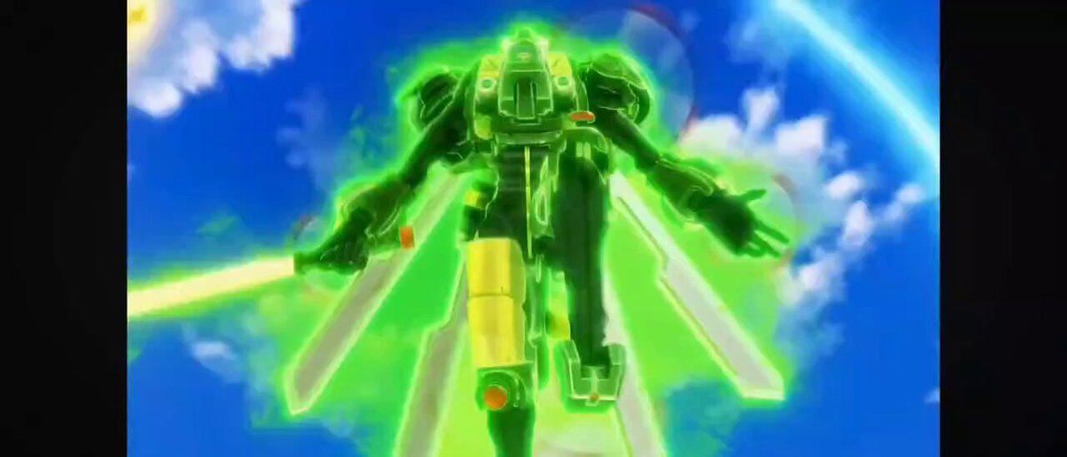 #デュエマ好きなCGシーン めちゃくちゃ気合いの入った合体シーンで好き