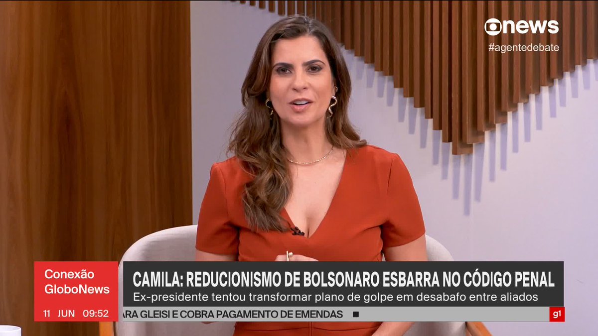 .Camila Bomfim: reducionismo de Jair Bolsonaro esbarra no código penal; ex-presidente tentou transformar plano do golpe em desabafo entre aliados. #ConexãoGloboNews ➡ Assista à #GloboNews: