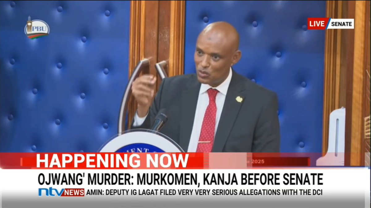DCI boss Mohamed Amin: Nairobi Central Police Station OCS Talaam should be treated as a prime suspect in the killing of Albert Ojwang.