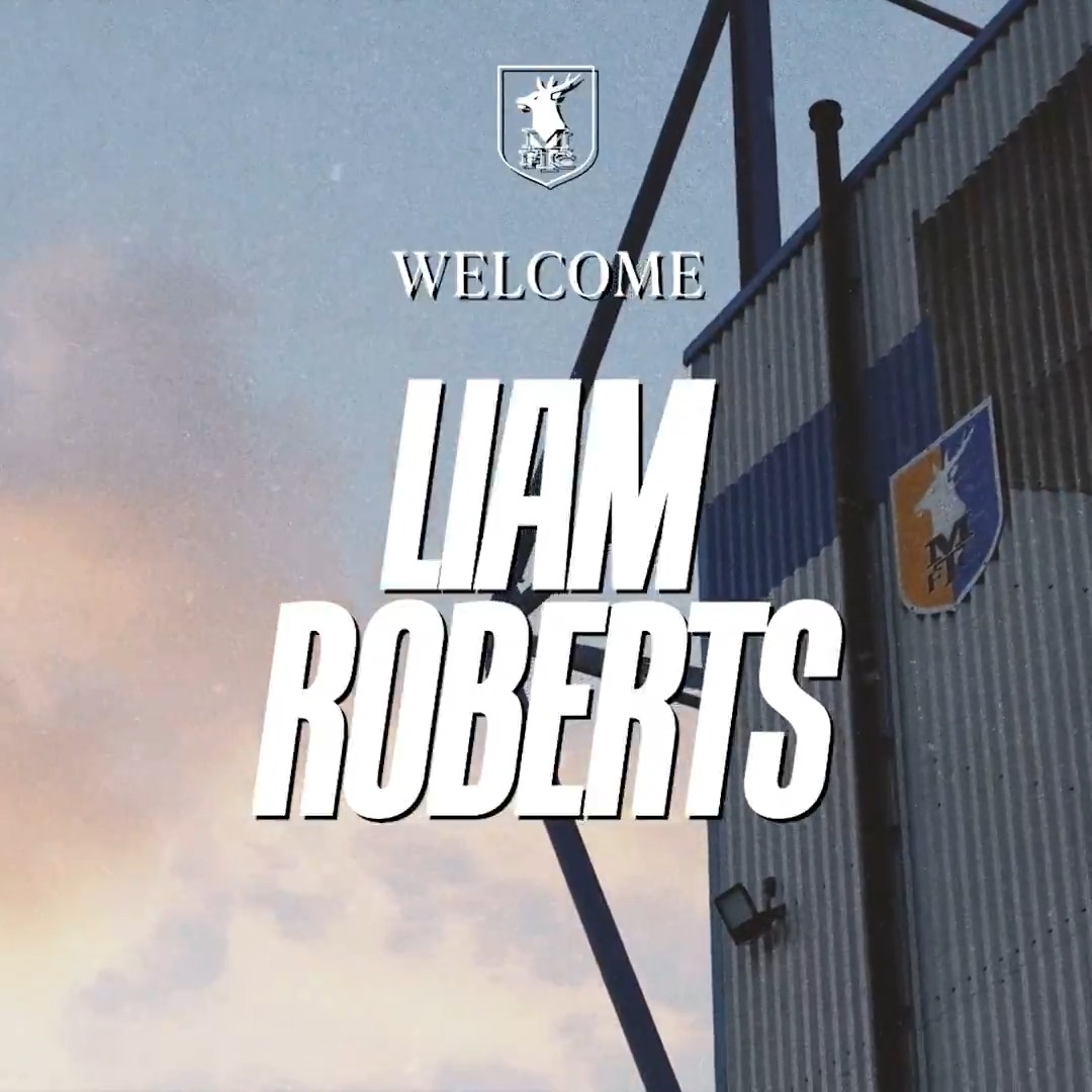 ✍️ Mansfield Town are delighted to announce the signing of goalkeeper Liam Roberts on a two-year deal. #Stags 🟡🔵