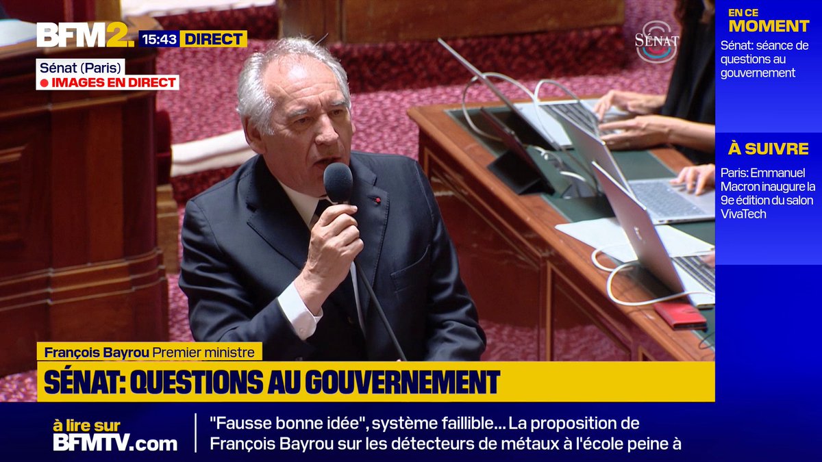 Français détenus en Israël: François Bayrou juge "inacceptable" que certaines forces politiques utilisent le mot "otages" #BFM2