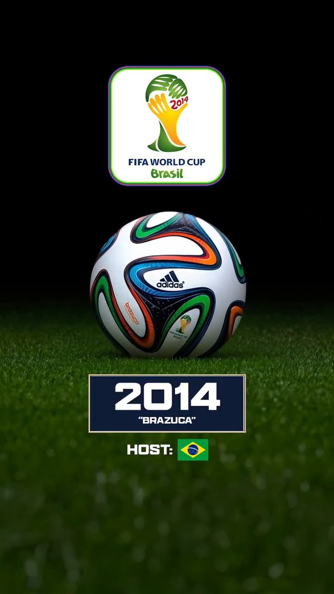 In honor of it being one year until the 2026 FIFA World Cup, here's a look at every FIFA World Cup ball in history ⚽️ Which ball is your favorite?